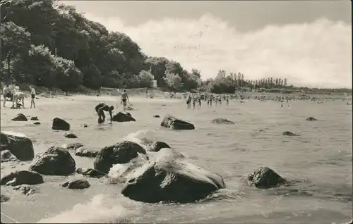 Ansichtskarte Göhren (Rügen) Strand, Volleyball - belebt 1965
