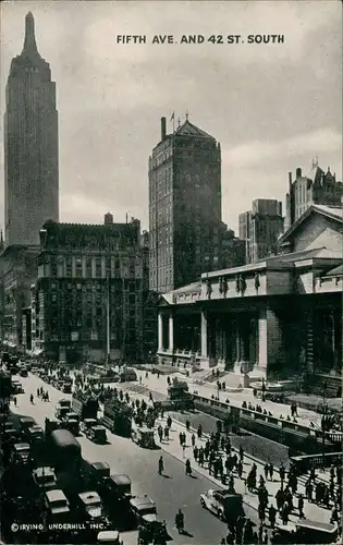 Manhattan-New York City 5th Avenue Fifth Avenue Empire State Building 1932