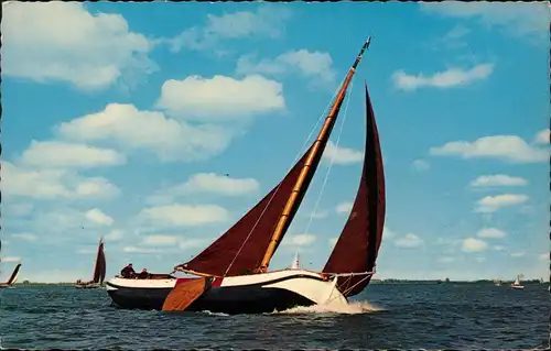.Niederlande Niederlande FRIESLAND, Skûtsjesilen Segeljacht 1976