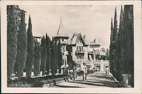 Postcard Simeiz Симеи́з Sanatorium Majak - Krim Crimea 1964