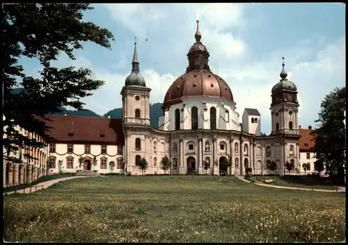 Ansichtskarte Ettal Kloster 1972