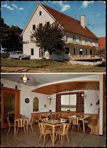 Ansichtskarte Mindelau-Mindelheim Gasthaus Jägersruh 1966