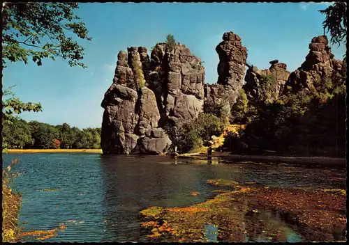 Holzhausen Horn-Bad Meinberg Die Externsteine im Teutoburger Wald 1978