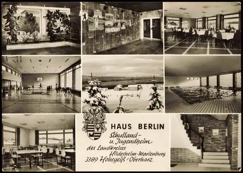 Hohegeiß-Braunlage HAUS BERLIN Schulland- u.  Hildesheim-Marienburg 1960