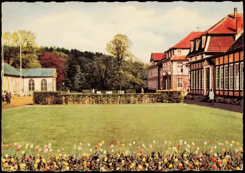 Bad Hermannsborn-Bad Driburg   Kur- und Trinkhalle und Gräfliche Kurhäuser 1970