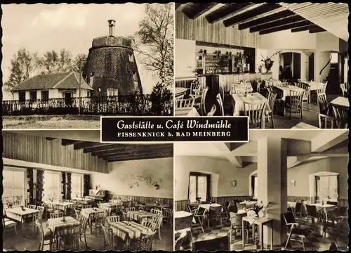 Fissenknick-Horn-Bad Meinberg MB Gaststätte u. Café Windmühle 1962