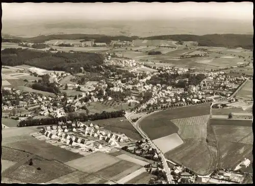 Ansichtskarte Horn-Bad Meinberg Luftbild Horn-Bad Meinberg 1960