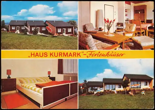 Clausthal-Zellerfeld Ferienhäuser - Haus Kurmark (Mehrbildkarte) 1986