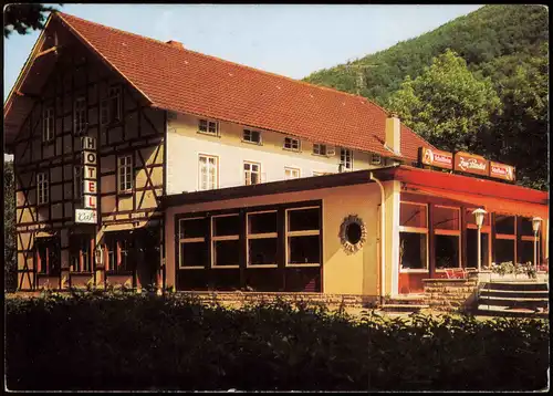 Herzberg (Harz)  Waldhotel-Café Zum Paradies Siebertal Herzberg 1970