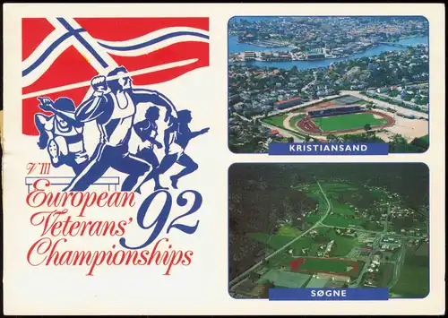 Kristiansand S (Christianssand)  VIII European Veterans Championships 1992