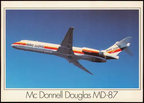 Mc Donnell Douglas MD-87 AERO LLOYD Flugzeug Airplane Avion 1988