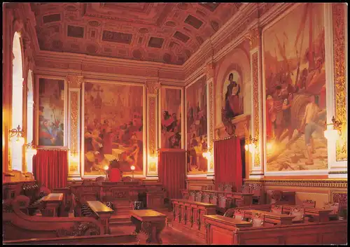 Postcard Porto . TRIBUNAL DO COMÉRCIO Palacio 1996