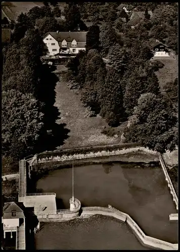 Ansichtskarte Lindau (Bodensee) Hof Reutenen Luftbild 1962