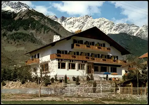 Partschins Parcines Pension Panorama Rabland Meran Südtirol 1972