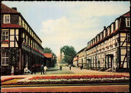 Ansichtskarte Bad Driburg Kurpark Haupteingang 1960