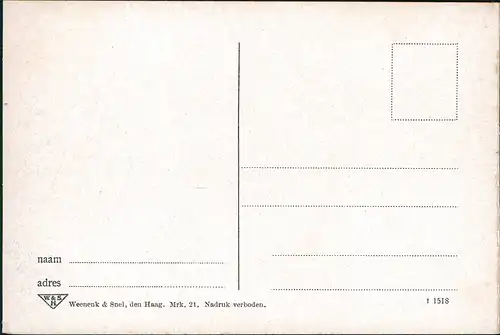 Postkaart Marken-Waterland Insel Marken Heuernte - Boote Häuser 1916