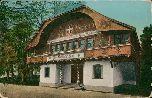 Dresden Intern. Hygiene-Ausstellung Schweizerischer Pavillon 1907