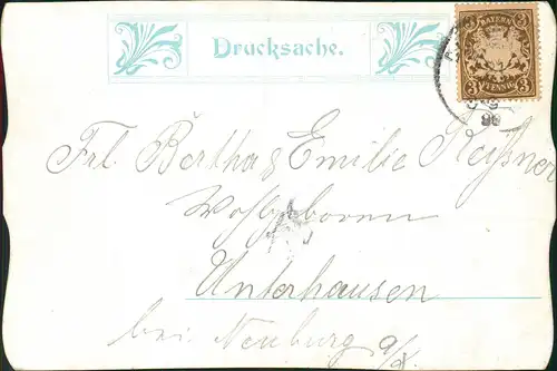 Ansichtskarte  Menschen / Soziales Leben - Frau Behüt dich Gott 1899