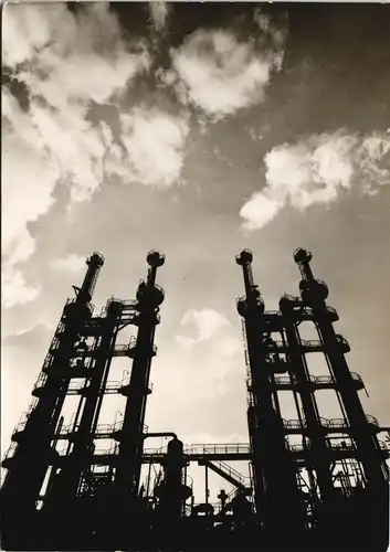 Ansichtskarte Ludwigshafen BASF Acettylenanlage 100 Jahre Sonderstempel 1965