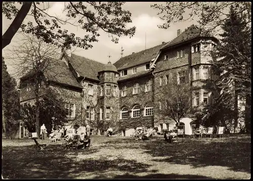 Ansichtskarte Bad Harzburg Allianz-Erholungsheim Burgstraße 1958