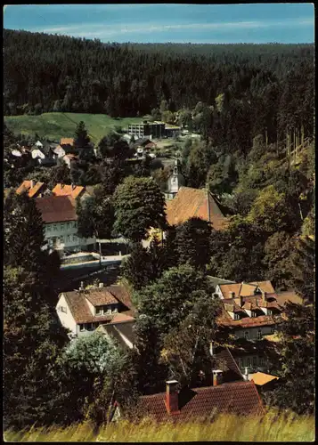 Altenau-Clausthal-Zellerfeld   Blick zur Kirche Altenau Oberharz 1977