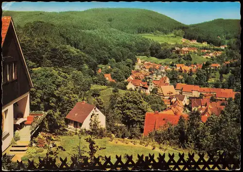 Ansichtskarte Bad Grund (Harz) Panorama-Ansicht; Harz Panorama 1977