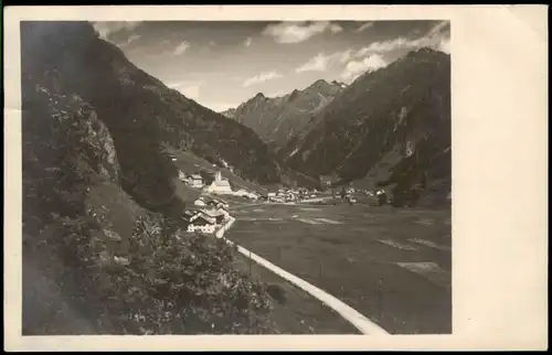 Ansichtskarte Sölden (Ötztal) Stadtblick - Fotokarte 1925