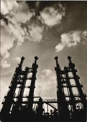 Ansichtskarte Ludwigshafen BASF Acettylenanlage 100 Jahre Sonderstempel 1965