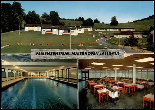 Ansichtskarte Maierhöfen FERIENZENTRUM MAIERHOFEN (ALLGÄU) MB 1984