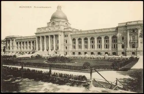 Ansichtskarte München Armeemuseum 1912