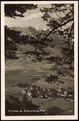 Ansichtskarte Walchsee Walchsee m. Kaisergebirge, Tirol 1940