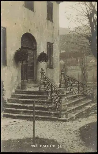 Ansichtskarte Hall in Tirol Solbad Hall Ortsansicht 1916