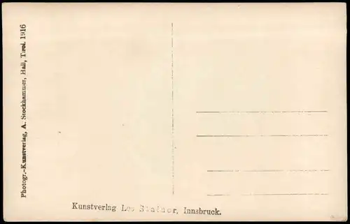 Ansichtskarte Hall in Tirol Solbad Hall Ortsansicht 1916