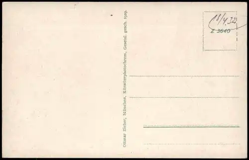 Passau Panorama-Ansicht Fluss Partie mit Ober- u. Unterhaus 1930