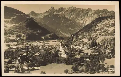 Foto Schruns Panorama-Ansicht 1928 Privatfoto