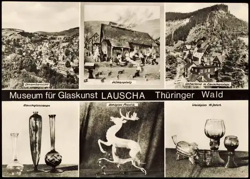 Ansichtskarte Lauscha Museum für Glaskunst 1978/1977