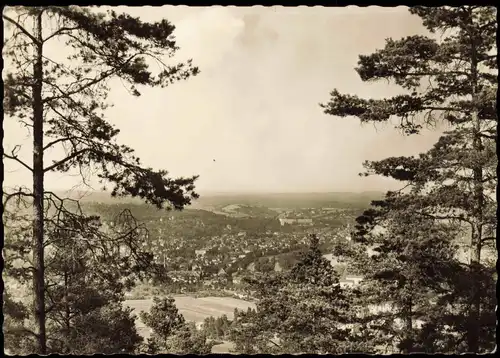 Ansichtskarte Rudolstadt Panorama-Ansicht 1958
