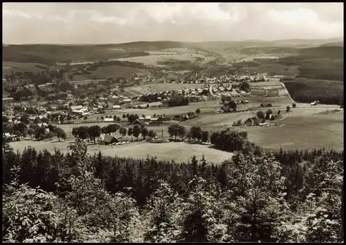 Ansichtskarte Bärenstein (Erzgebirge) Blick vom Bärenstein 1978