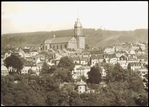 Ansichtskarte Annaberg-Buchholz Blick zur St. Annenkirche 1983