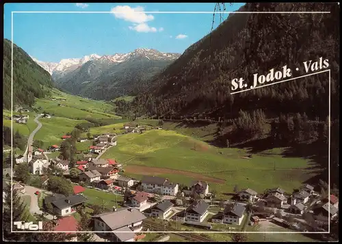 Ansichtskarte St. Jodok am Brenner Stadtpartie 1999