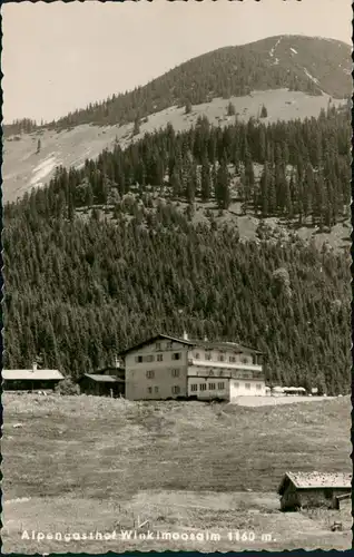 Ansichtskarte Winklmoos-Alm-Reit im Winkl Alpengasthof Winkimoosalm 1964