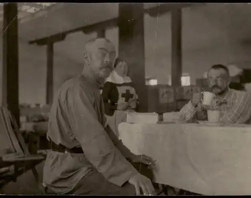 .Russland Rußland Россия Krankenschwester und Ärzte im Lazarett 1906 Privatfoto Foto