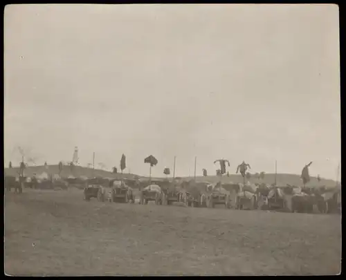 .Russland Rußland Россия Militärlager Turm Transporter 1905 Privatfoto Foto