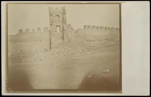 .Russland Rußland Россия massiver Festungswall 1905 Privatfoto Foto