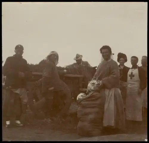 China Mandjurei 滿洲 / 满洲 Mandschurei China Chinesen rus Krankenschwester 1905
