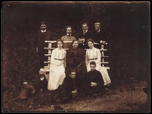 .Russland Rußland Россия Gruppenbild Birkenbank 1917 Privatfoto Foto