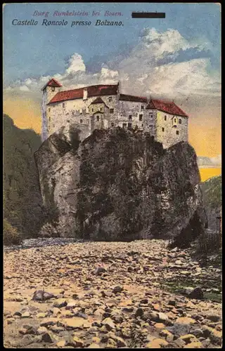 Cartoline Ritten Renon Burg Runkelstein Castel Roncolo 1925