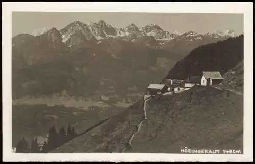 Ansichtskarte Innsbruck Alpen HÖTINGERALM 1480m 1930