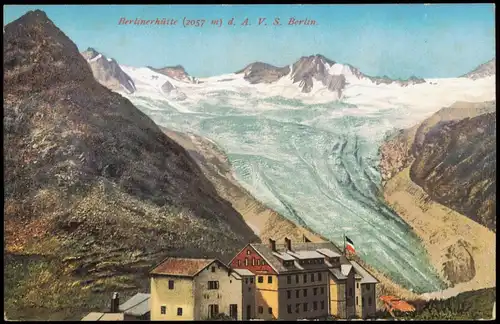 Ginzling-Mayrhofen Berlinerhütte (2057 m) d. A. V. S. Berlin 1910