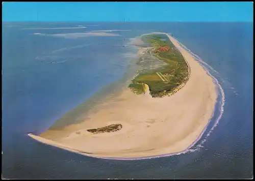 Ansichtskarte Juist Luftbild der Nordsee-Insel 1982